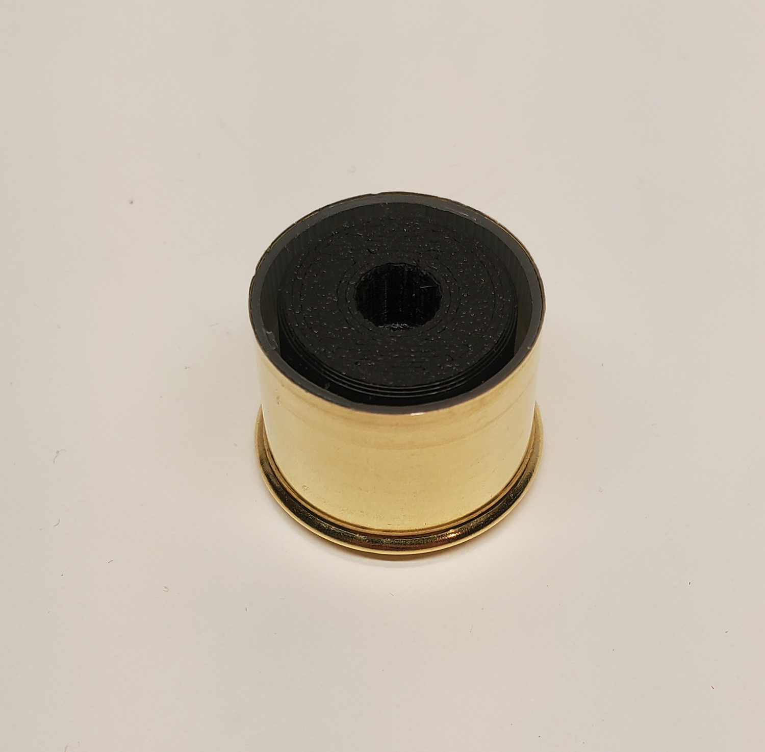 Upcycled 12 Gauge Shotgun Brass Guitar Knobs for Split Shaft Pot Stems - Image 9
