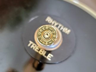 9 Mil Caliber Bullet Casing Guitar Switch, Brass Finish, Fits Most Guitars